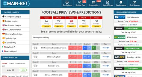 predictions for football betting